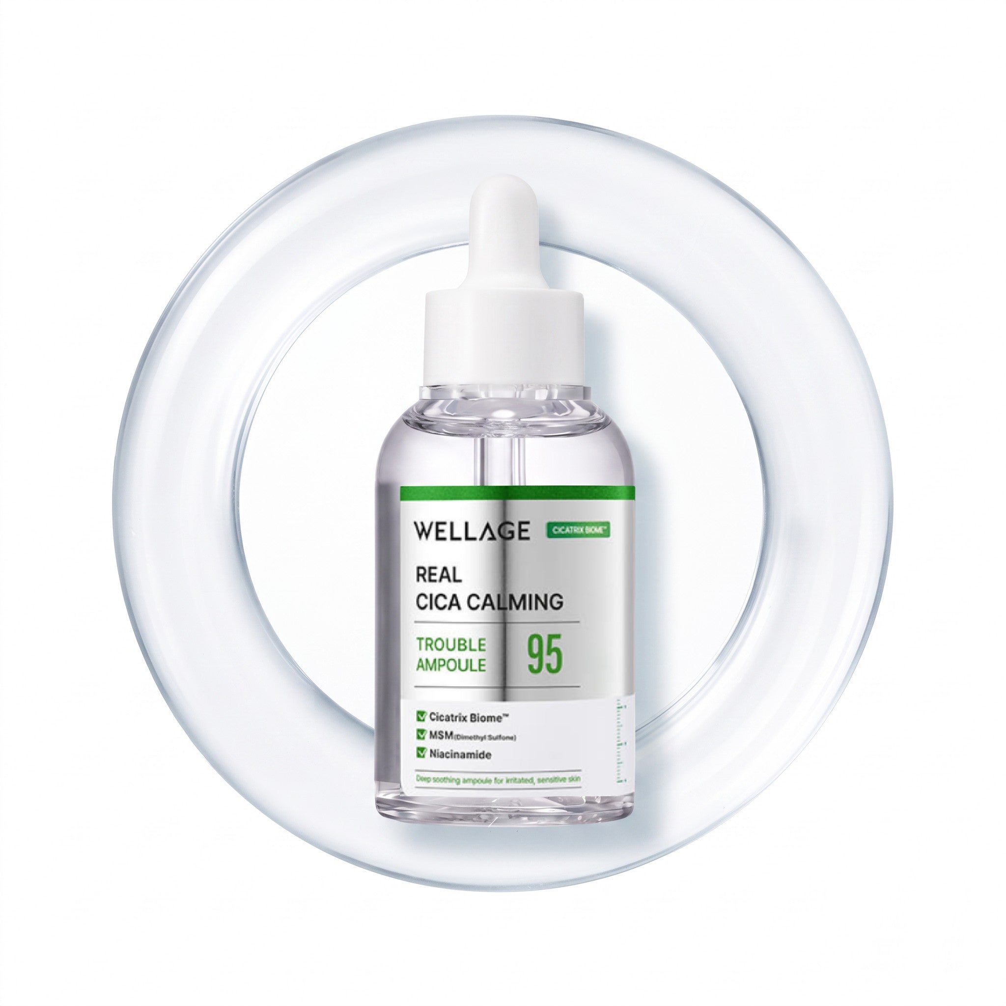 WELLAGE Real Cica Calming 95 Trouble Ampoule 50ml